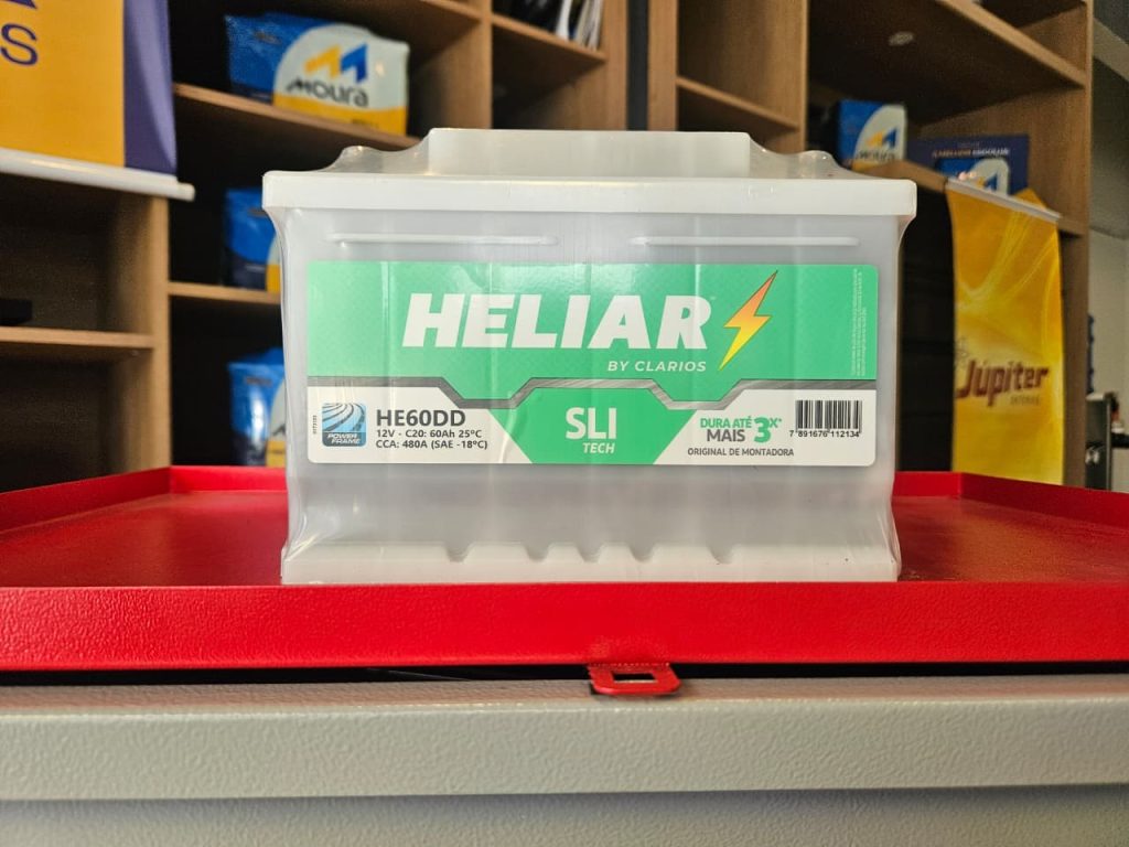 Bateria Heliar na GVK Bateria